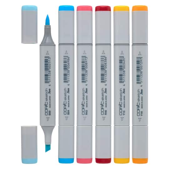 Copic® Perfect Primaries Sketch Marker Set